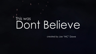 Don’t Believe