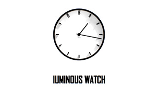 luminous watch