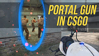 Portal Gun In CSGO